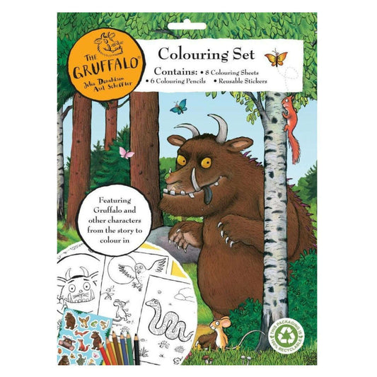 Toys N Tuck:The Gruffalo Colouring Set,Alligator Books