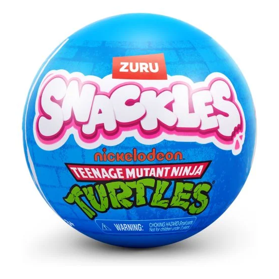 Toys N Tuck:Snackles Teenage Mutant Ninja Turtles Plush Mystery Ball,Teenage Mutant Ninja Turtles