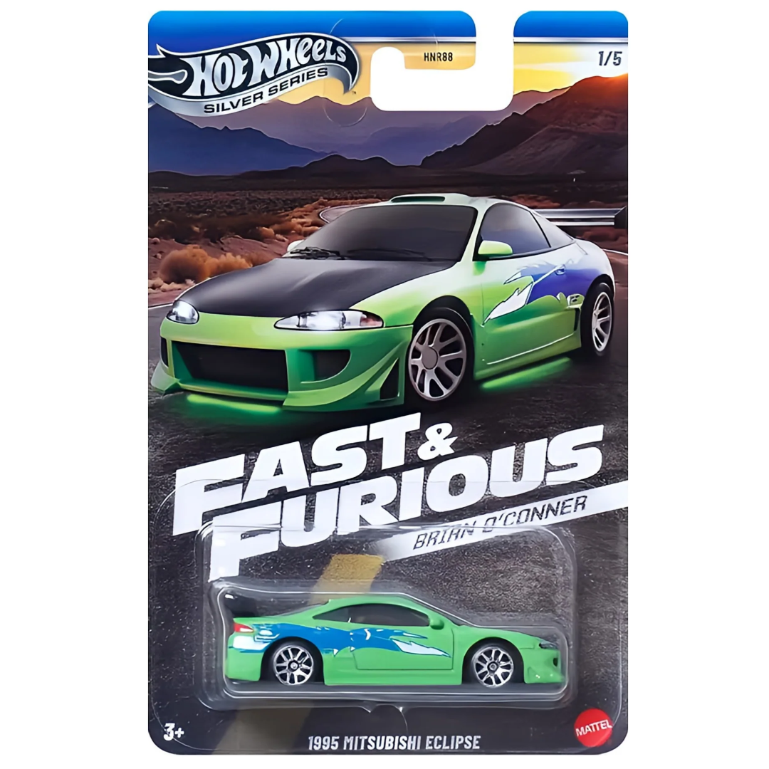 Toys N Tuck:Hot Wheels Silver Series Fast & Furious - 1995 Mitsubishi Eclipse 1/5,Hot Wheels