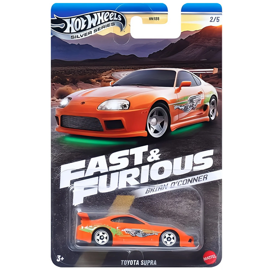 Toys N Tuck:Hot Wheels Silver Series Fast & Furious - Toyota Supra 2/5,Hot Wheels