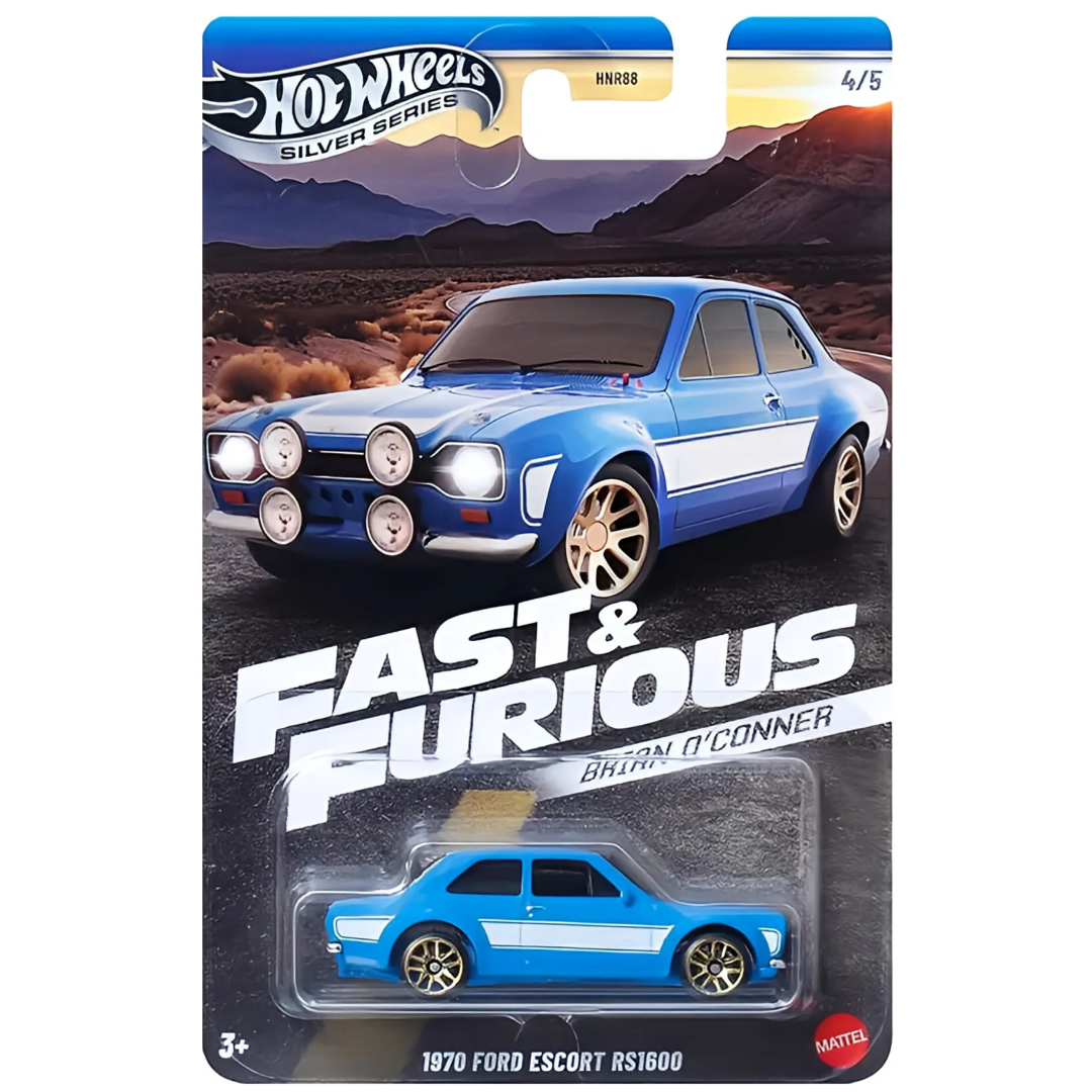 Toys N Tuck:Hot Wheels Silver Series Fast & Furious - 1970 Ford Escort RS1600 4/5,Hot Wheels