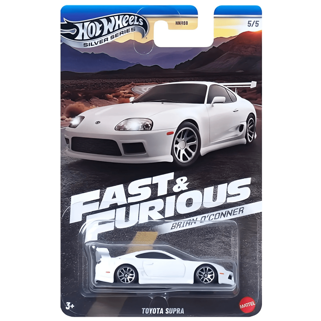 Toys N Tuck:Hot Wheels Silver Series Fast & Furious - Toyota Supra 5/5,Hot Wheels