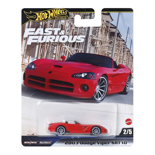 Toys N Tuck:Hot Wheels Premium Fast & Furious - 2003 Dodge Viper SRT10 2/5,Hot Wheels