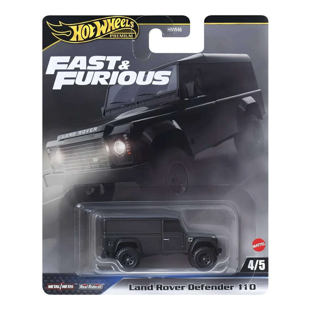 Toys N Tuck:Hot Wheels Premium Fast & Furious - Land Rover Defender 110 4/5,Hot Wheels