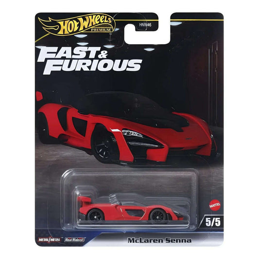 Toys N Tuck:Hot Wheels Premium Fast & Furious - Mclaren Senna 5/5,Hot Wheels