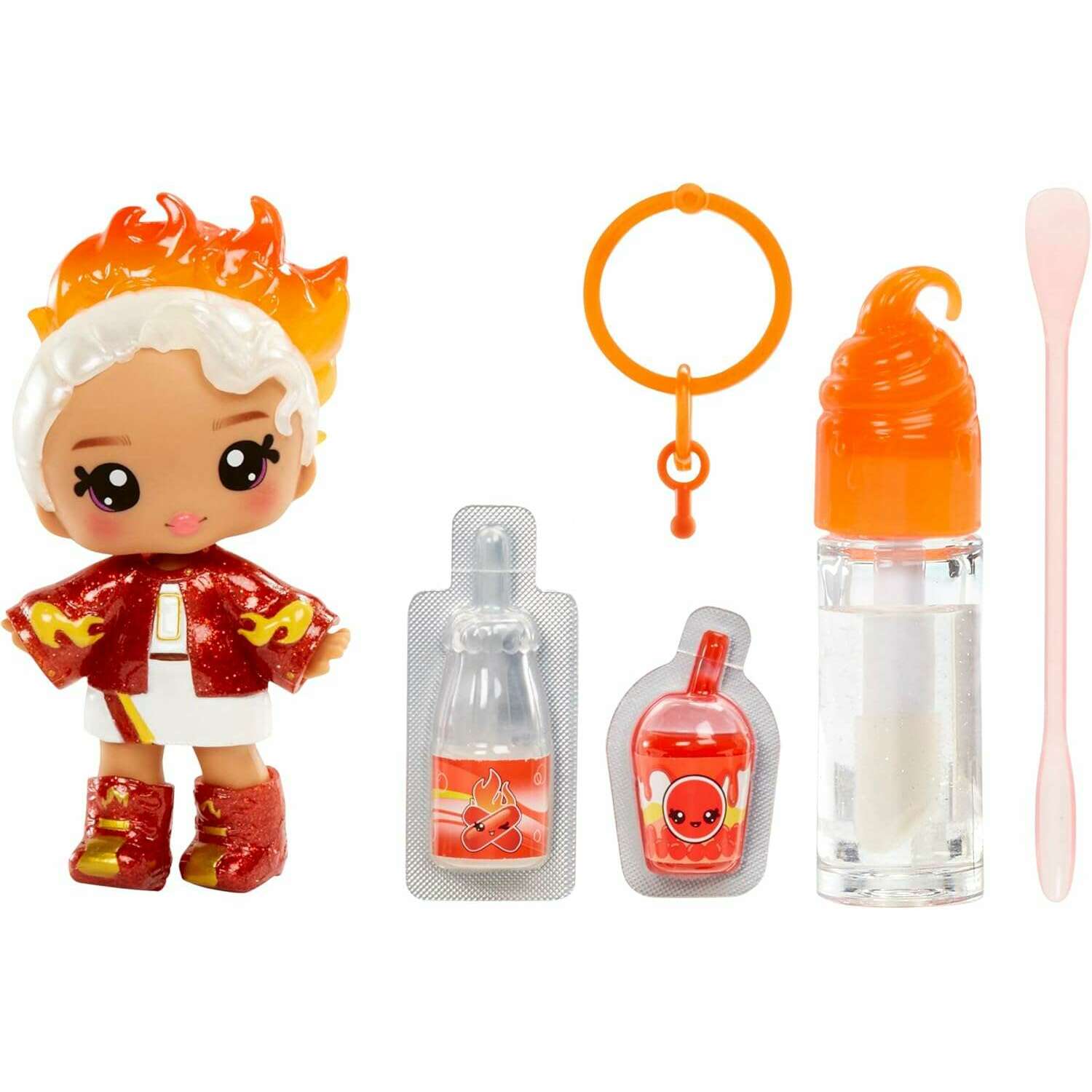 Toys N Tuck:Yummiland Lipgloss Doll Series 2 - Amber Cinnamon,Yummiland