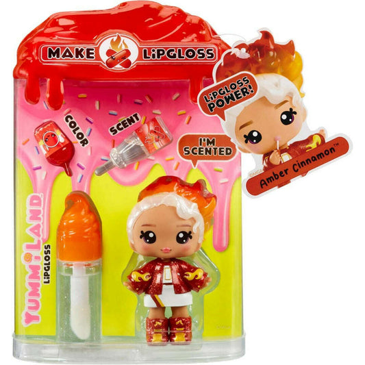 Toys N Tuck:Yummiland Lipgloss Doll Series 2 - Amber Cinnamon,Yummiland