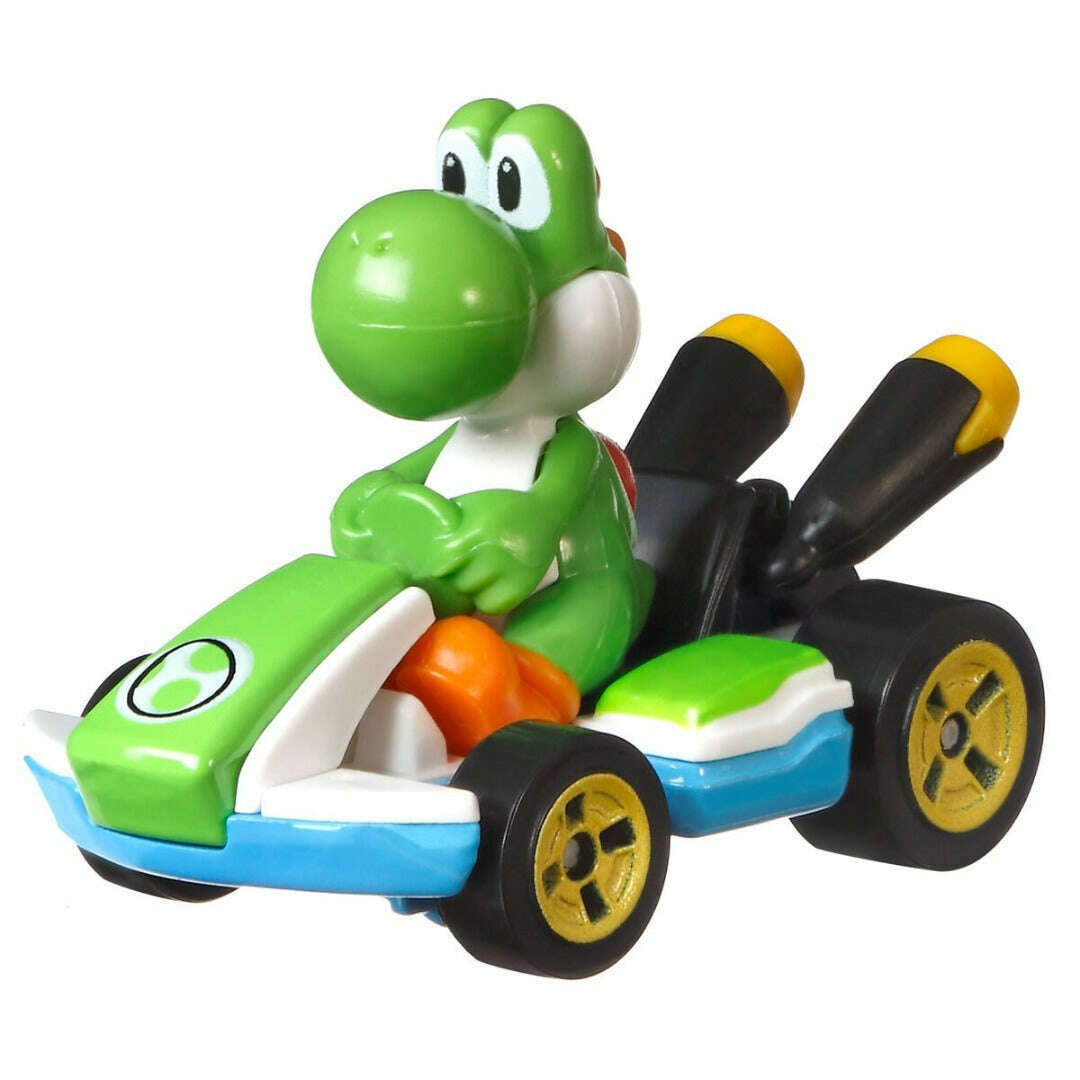 Toys N Tuck:Hot Wheels Mariokart - Yoshi Standard Kart,Hot Wheels