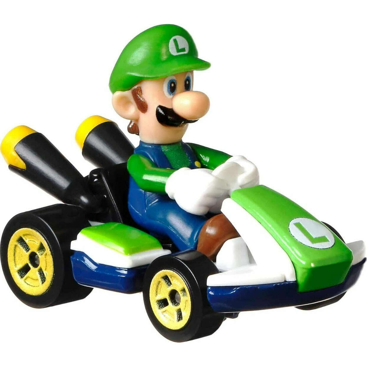 Toys N Tuck:Hot Wheels Mariokart - Luigi Standard Kart,Hot Wheels