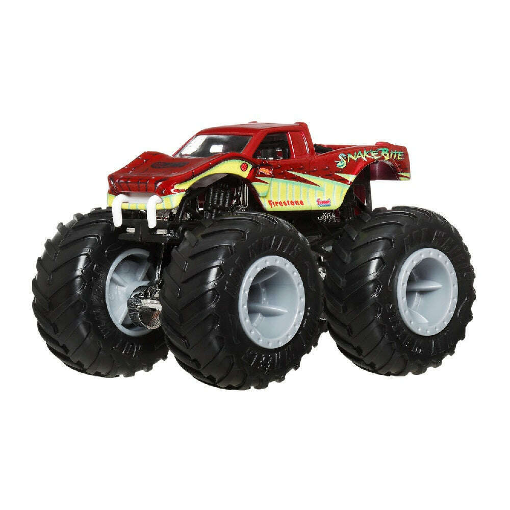 Toys N Tuck:Hot Wheels Monster Trucks - Snake Bite,Hot Wheels