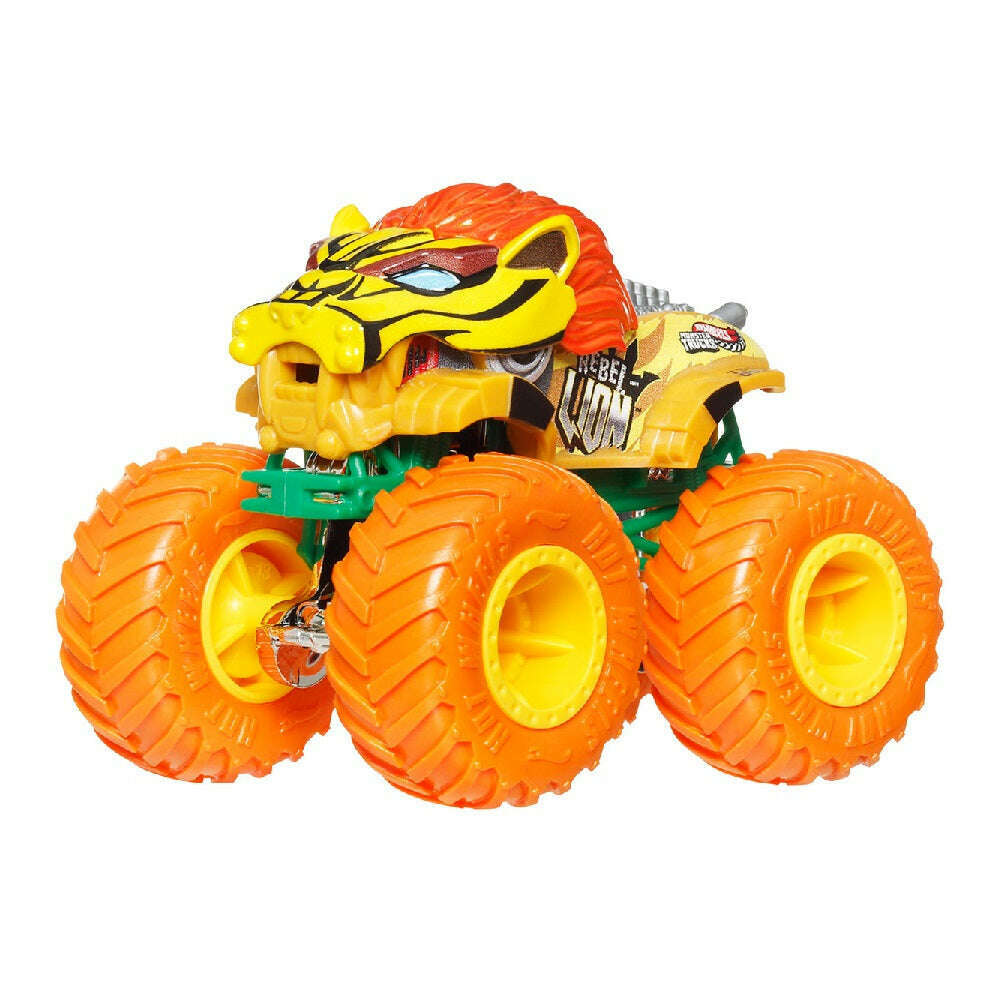 Toys N Tuck:Hot Wheels Monster Trucks - Rebel-Lion,Hot Wheels