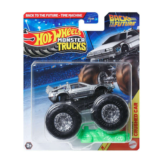 Toys N Tuck:Hot Wheels Monster Trucks - Back To The Future Time Machine,Hot Wheels