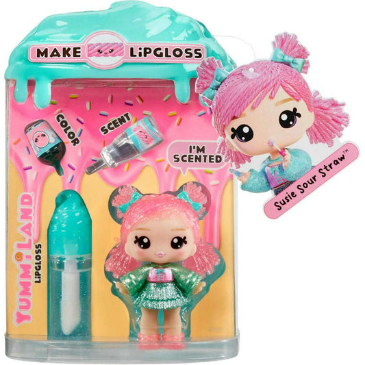 Toys N Tuck:Yummiland Lipgloss Doll Series 2 - Susie Sour Straw,Yummiland