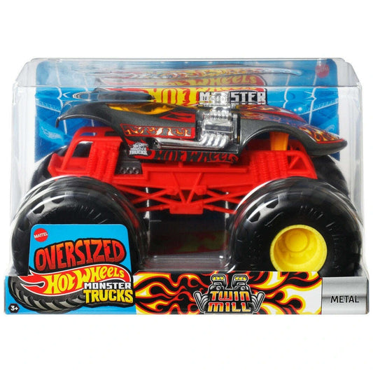 Toys N Tuck:Hot Wheels Monster Trucks Oversized - Twin Mill,Hot Wheels