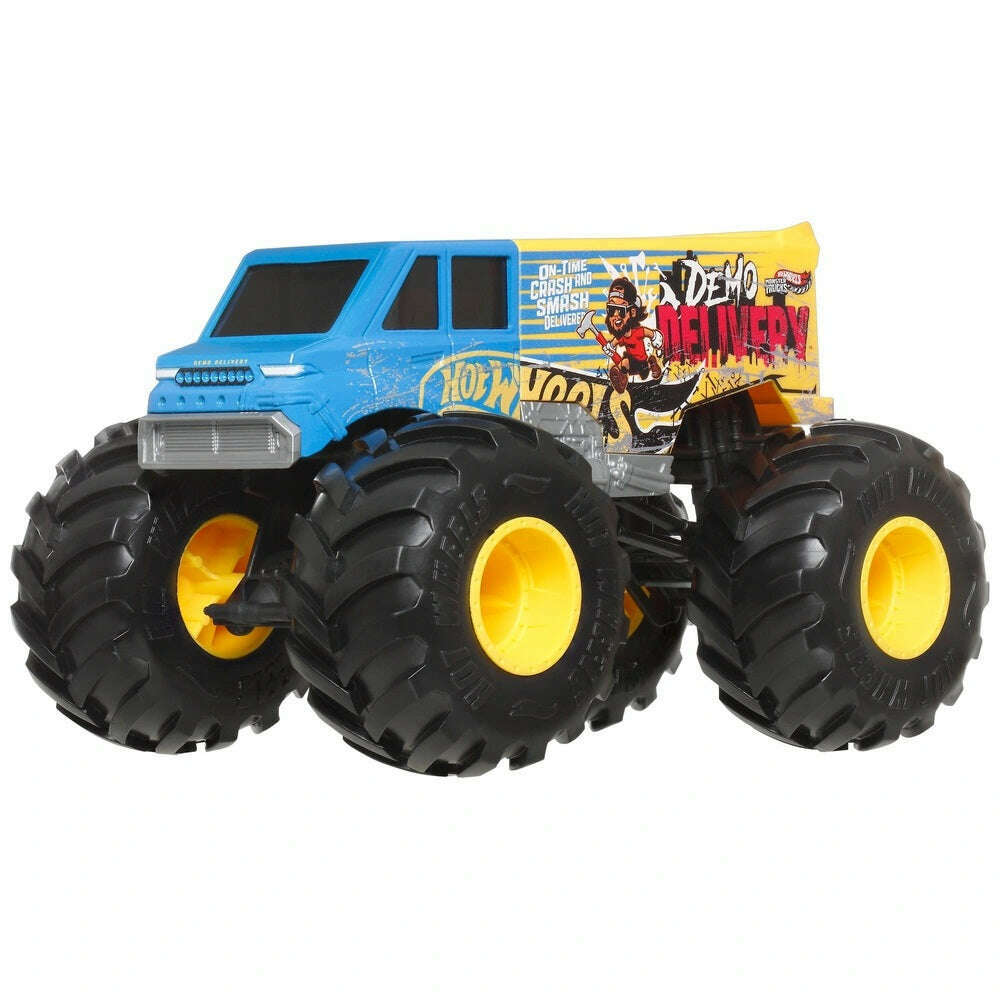 Toys N Tuck:Hot Wheels Monster Trucks Oversized - Demo Delivery,Hot Wheels