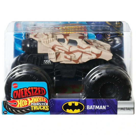 Toys N Tuck:Hot Wheels Monster Trucks Oversized - Batman Camo Tumbler,Hot Wheels