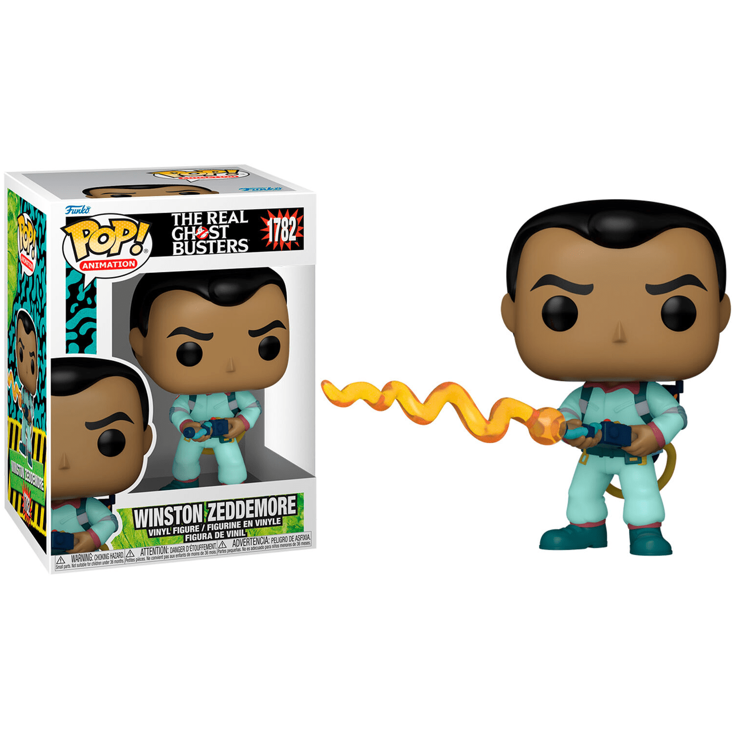 Toys N Tuck:Pop! Vinyl - The Real Ghostbusters - Winston Zeddemore 1782,Ghostbusters