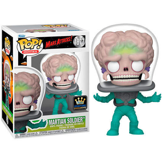 Toys N Tuck:Pop! Vinyl - Mars Attacks ! - Martian Soldier 1877 (Exclusive),Mars Attacks !