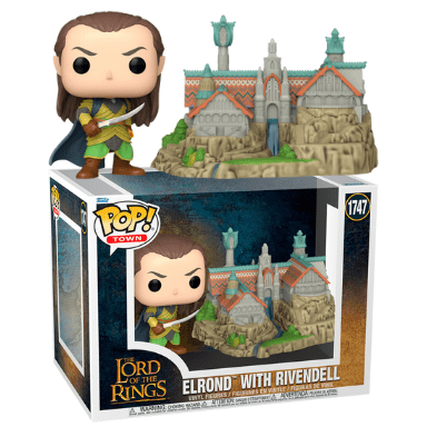 Toys N Tuck:Pop! Vinyl - The Lord Of The Rings - Elrond With Rivendell 1747,The Lord Of The Rings