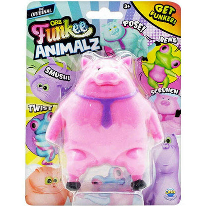 Toys N Tuck:Orb Funkee Animalz Pink Pig,Orb Funkee