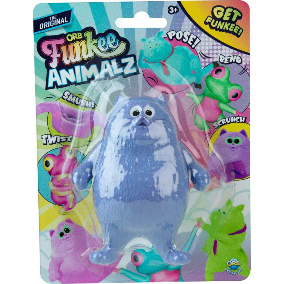 Toys N Tuck:Orb Funkee Animalz Purple Cat,Orb Funkee