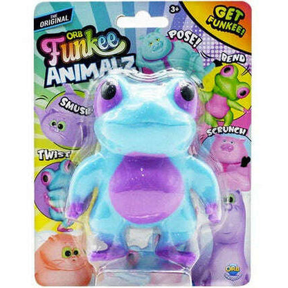 Toys N Tuck:Orb Funkee Animalz Blue Frog,Orb Funkee