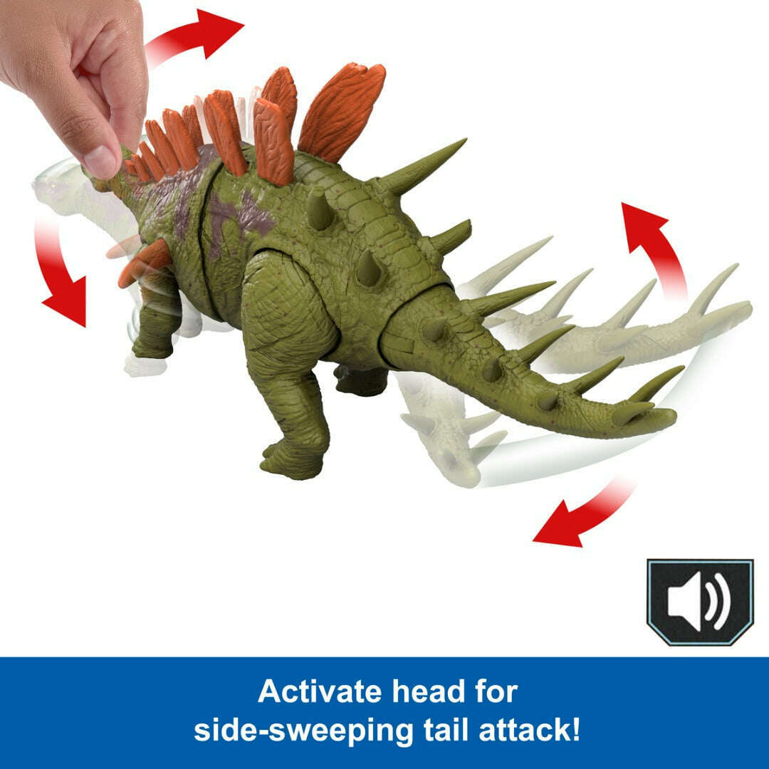 Toys N Tuck:Jurassic World Chaos Theory Wild Roar Kentrosaurus,Jurassic World