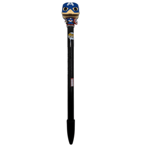 Toys N Tuck:Pop! Vinyl Pen Topper Marvel - Captain America,Marvel