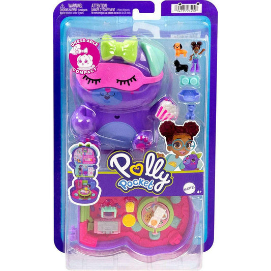 Toys N Tuck:Polly Pocket Sleepover Puppy Compact,Polly Pocket