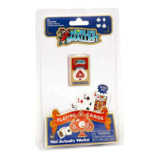 Toys N Tuck:World's Smallest - Playing Cards,World's Smallest