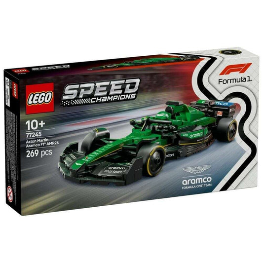 Toys N Tuck:Lego 77245 Speed Champions Aston Martin Aramco F1 AMR24 Race Car,Lego