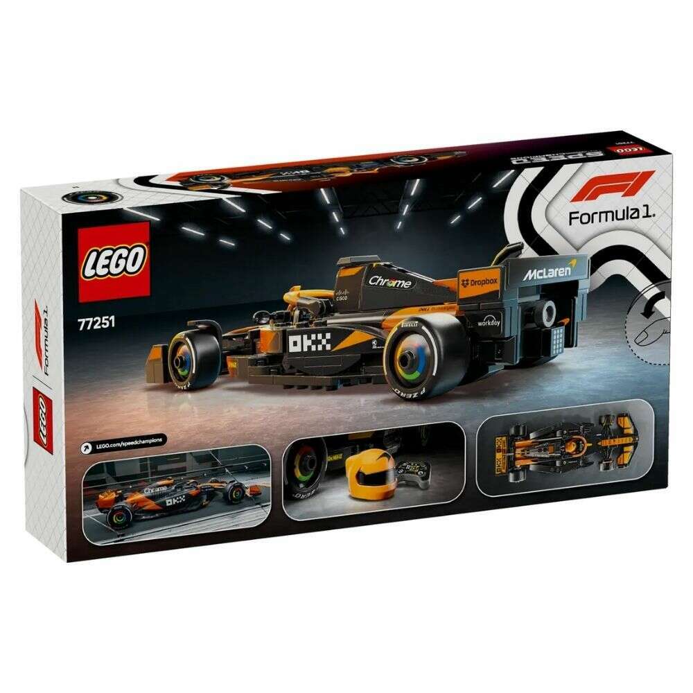 Toys N Tuck:Lego 77251 Speed Champions McLaren F1 Team MCL38 Race Car,Lego