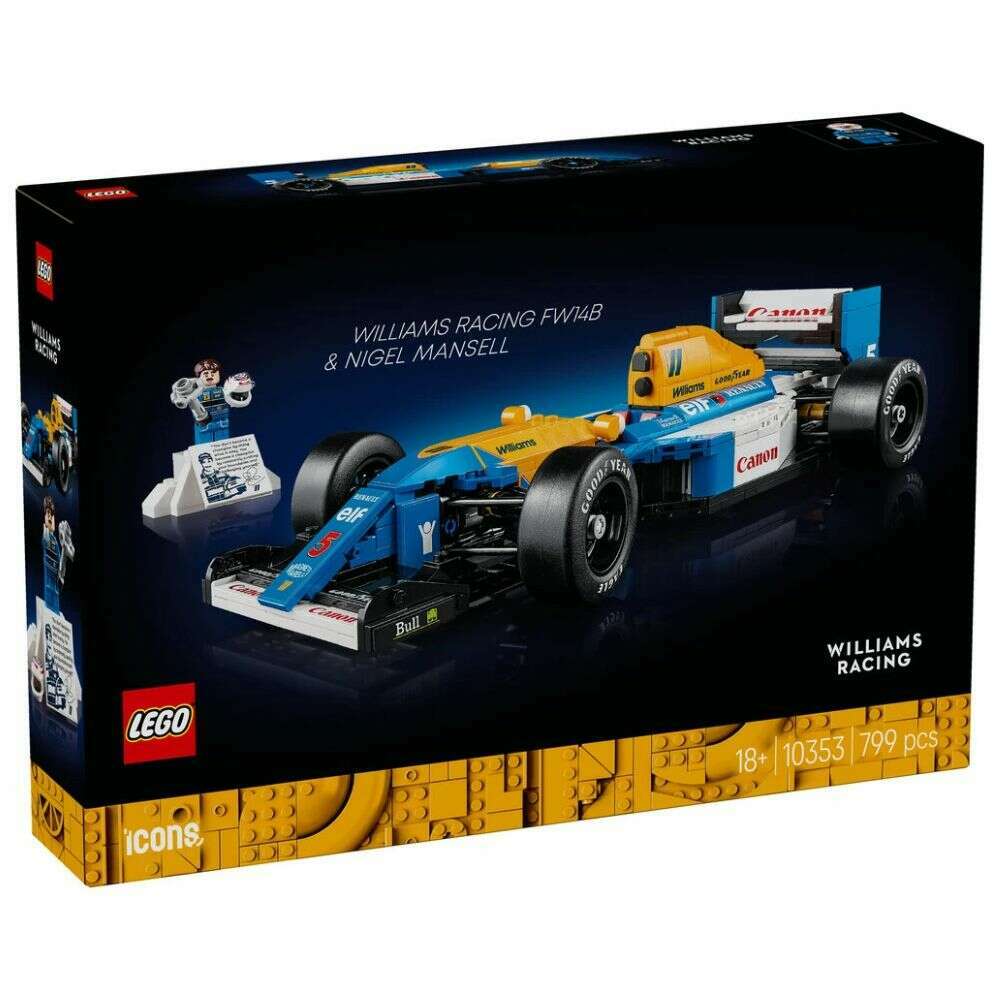 Toys N Tuck:Lego 10353 Icons Williams Racing FW14B & Nigel Mansell,Lego