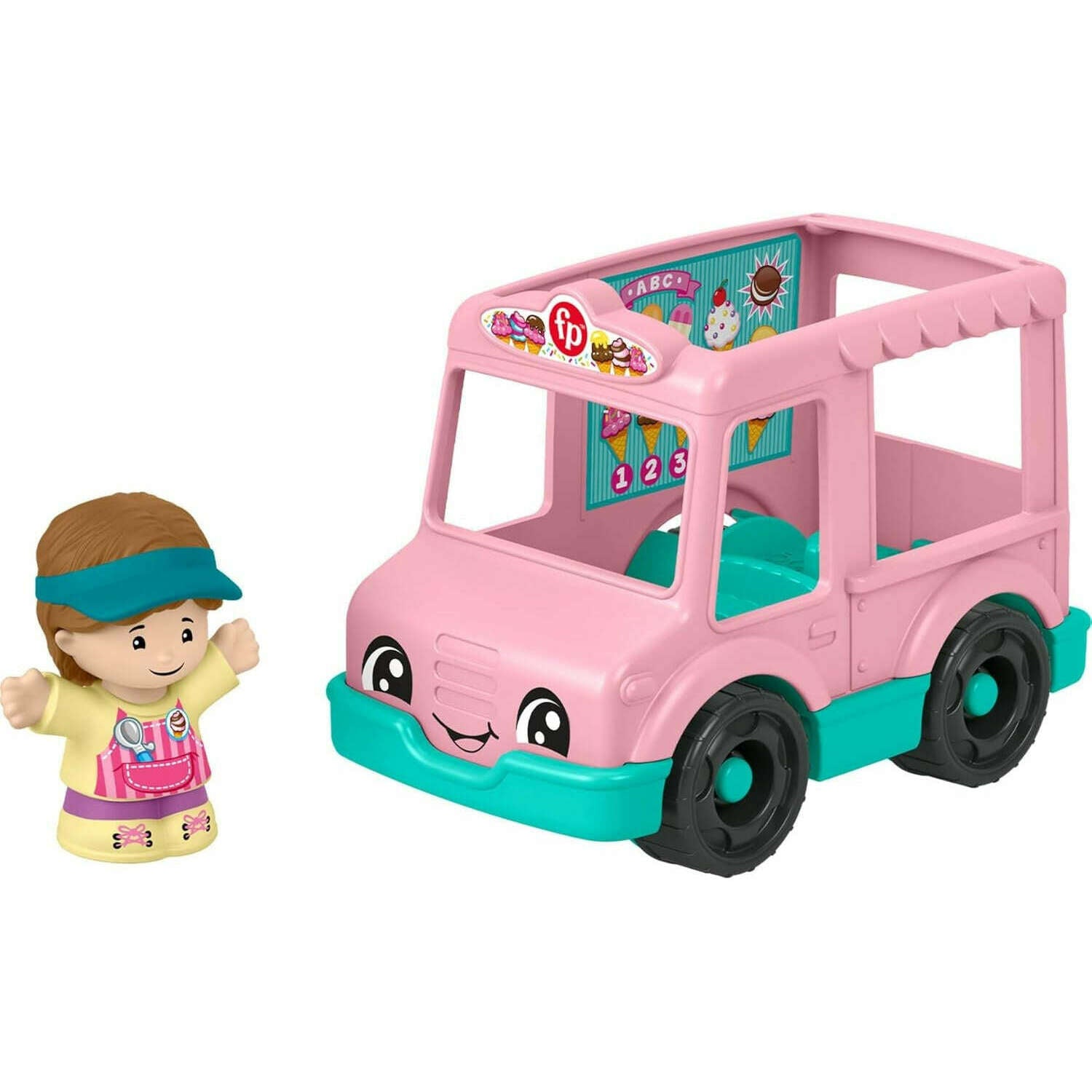 Toys N Tuck:Fisher Price Little People Ice Cream Truck,Little People