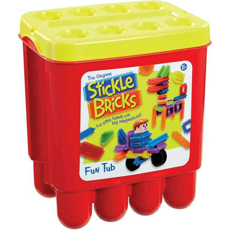 Toys N Tuck:The Original Stickle Bricks Fun Tub,Stickle Bricks