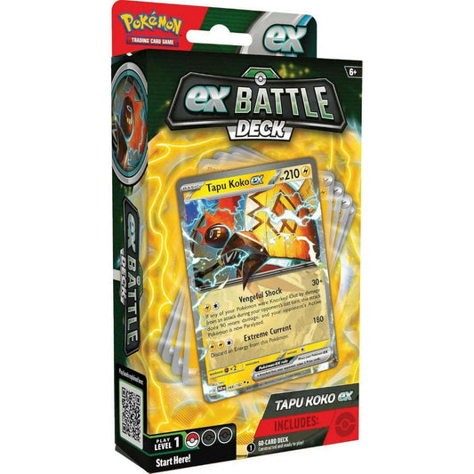 Toys N Tuck:Pokemon TCG EX Battle Deck Tapu Koko EX,Pokemon