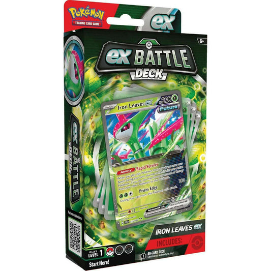 Toys N Tuck:Pokemon TCG EX Battle Deck Iron Leaves EX,Pokemon