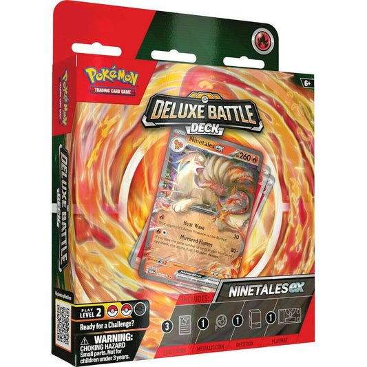 Toys N Tuck:Pokemon TCG Deluxe Battle Deck Ninetales EX,Pokemon