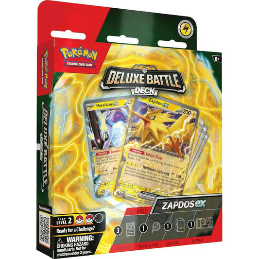 Toys N Tuck:Pokemon TCG Deluxe Battle Deck Zapdos EX,Pokemon