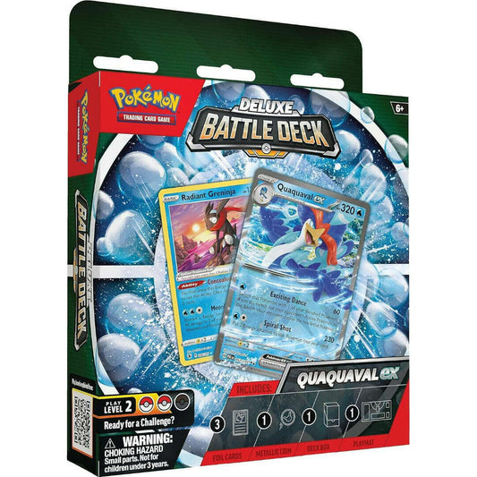 Toys N Tuck:Pokemon TCG Deluxe Battle Deck Quaquaval EX,Pokemon