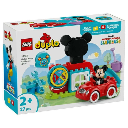 Toys N Tuck:Lego 10454 Duplo Mickey Mouse Clubhouse & Car,Lego Duplo