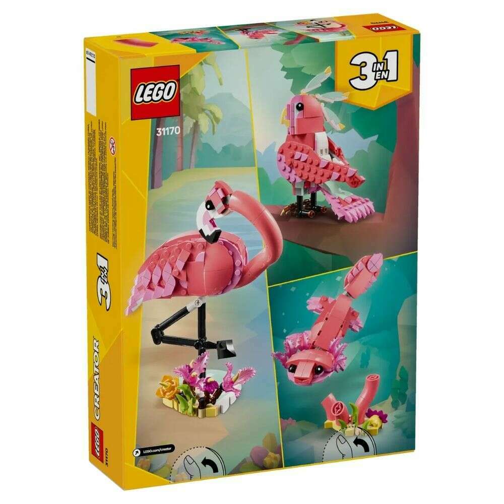 Toys N Tuck:Lego 31170 Creator Wild Animals Pink Flamingo,Lego Creator