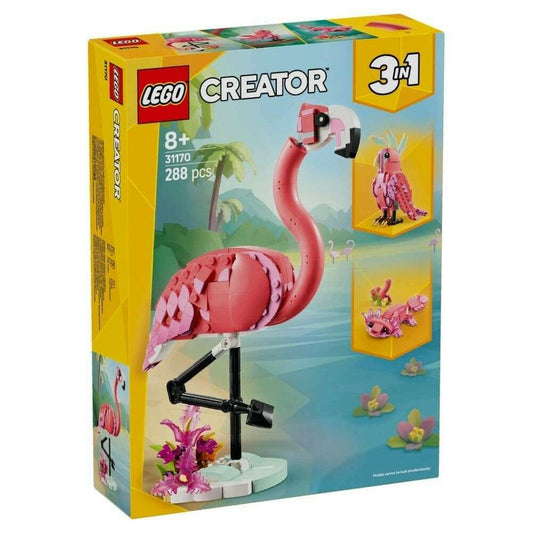 Toys N Tuck:Lego 31170 Creator Wild Animals Pink Flamingo,Lego Creator