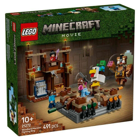 Toys N Tuck:Lego 21272 Minecraft Woodland Mansion Fighting Ring,Lego Minecraft