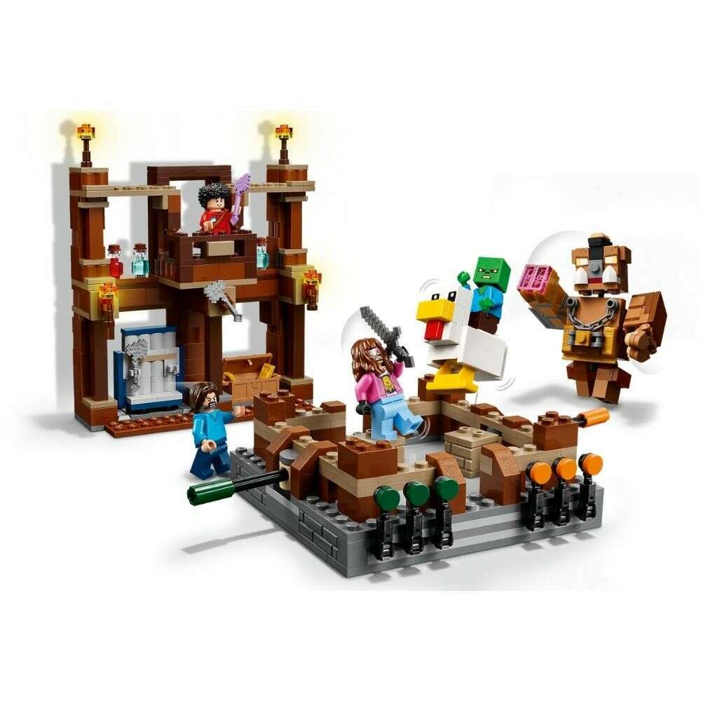 Toys N Tuck:Lego 21272 Minecraft Woodland Mansion Fighting Ring,Lego Minecraft