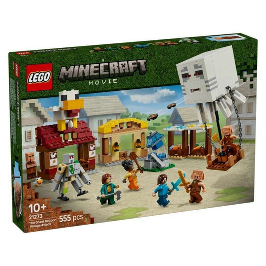 Toys N Tuck:Lego 21273 Minecraft The Ghast Balloon Village Attack,Lego Minecraft