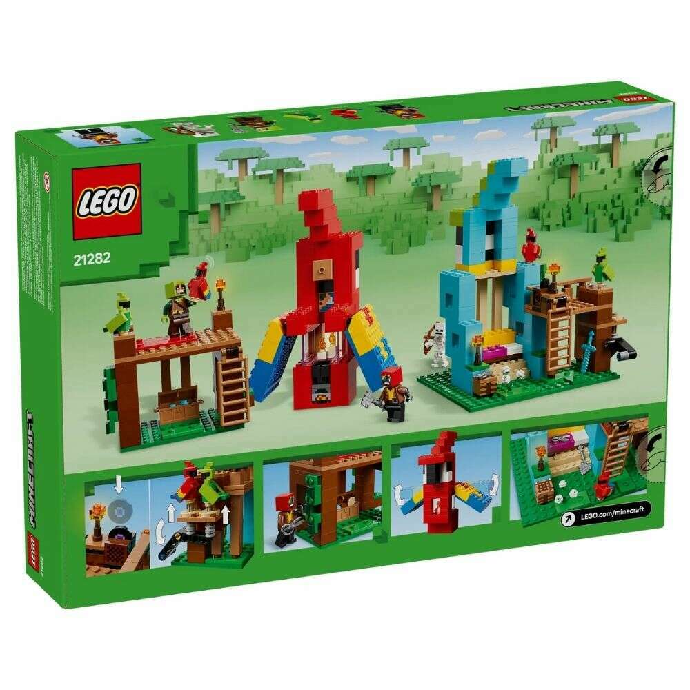 Toys N Tuck:Lego 21282 Minecraft The Parrot Houses,Lego Minecraft