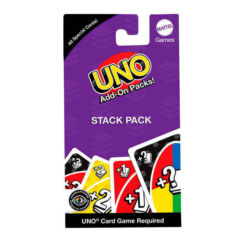 Toys N Tuck:Uno Card Game Add-On Pack - Stack Pack,Uno