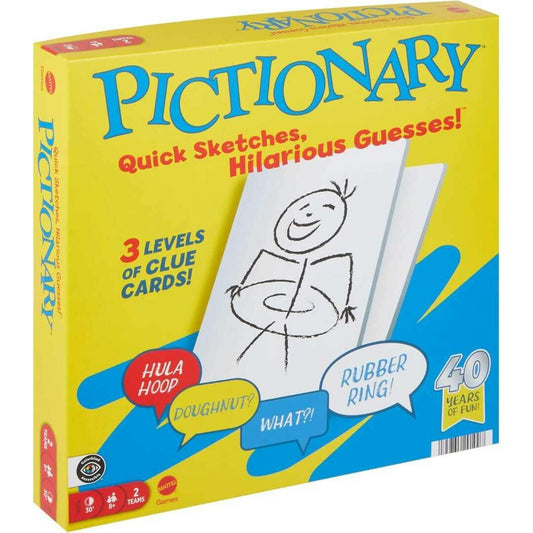 Toys N Tuck:Pictionary Family Board Game,Mattel