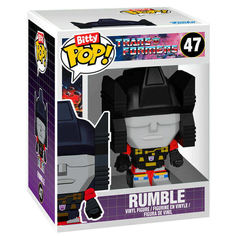 Toys N Tuck:Bitty Pop! Bitty Bot Transformers Soundwave With Rumble,Transformers